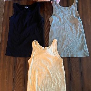Girls Bundle of 3 Tank Tops.